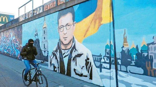Karşınızda Harry Poter Zelenski! Avrupalı sokak sanatçılarından Ukrayna’ya duvar resimleriyle destek